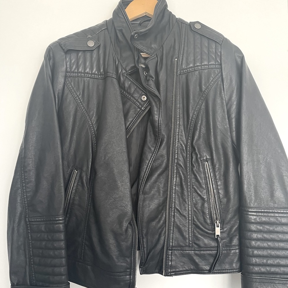 (faux) LEATHER JACKET
